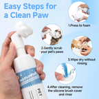 Pet Steam Brush for Dog & Cat – shower bath brush – Steam for Shedding & Grooming Water Brush for Long & Short Haired Pets Spritz Defur Comb