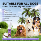 Dog Paw Cleaner Kit – Soft Silicone Brush for Safe Mud & Odor Removal, Travel No-Rinse pH Balanced Natural Formula, Gentle Daily Use – for Rain, Snow, Mud – Includes Towel & Paw Balm