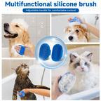 Pet Steam Brush for Dog & Cat shower bath brush Grooming Comb with Spray, Defur Tool, Water-Free Shampoo, Bath Gloves,Bath Brush, Tooth & Ear Brush, Towel (11PCS)