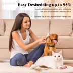 Undercoat Shedding Brush for Dogs & Cats – Professional Deshedding & Dematting Tool – Grooming Comb for Long Hair, German Shepherds & All Pets