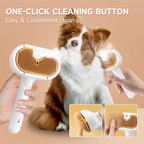 Pet Steam Brush for Dog & Cat – shower bath brush – Steam for Shedding & Grooming Water Brush for Long & Short Haired Pets Spritz Defur Comb